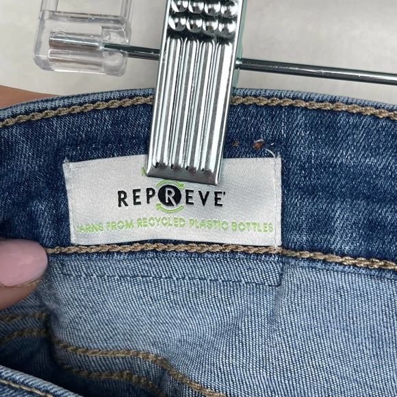 Calvin Klein Jeans Repreve Strait Leg Mid Rise Stretch Medium Wash SZ 10 30Waist - Picture 8 of 13